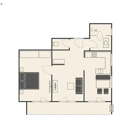 Nh96 Inklusive Kostenfreiem Eintritt In Alpentherme Apartment